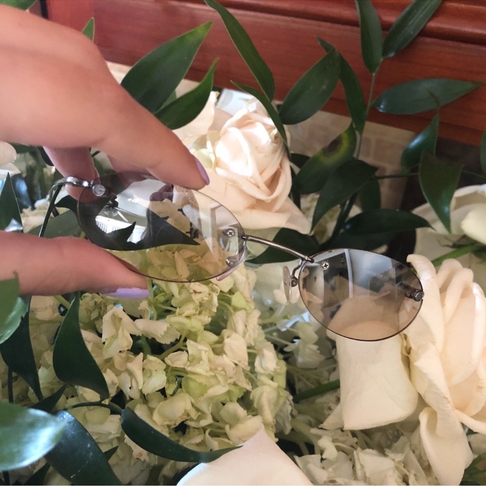 Gucci Silver Sunglasses